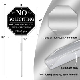 Uflashmi yard sign with stake demonstrates quick, tool free setup