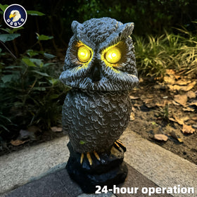 Ugold hand painted detailing highlights lifelike texture on outdoor sculpture