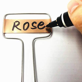 Ugold labels sized 10 by 2.6 inches for large plant names
