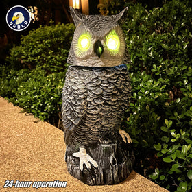 Ugold Snow Owl realistic-hoot delivers natural ambience outdoors