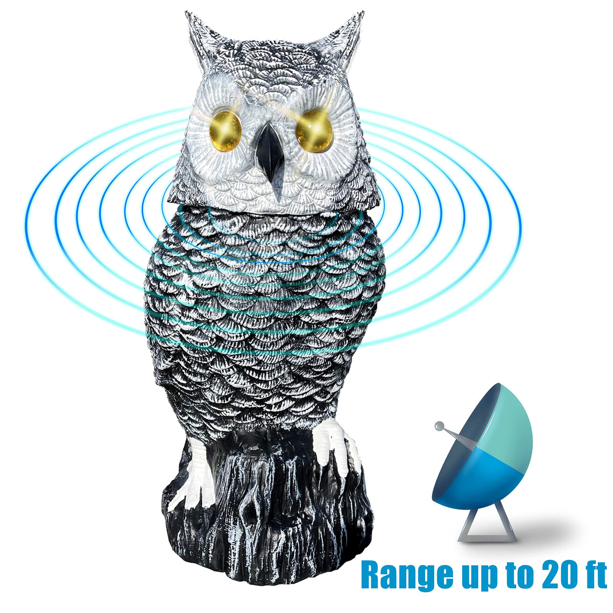 Ugold Snow Owl silent-mode preserves quiet evenings when needed