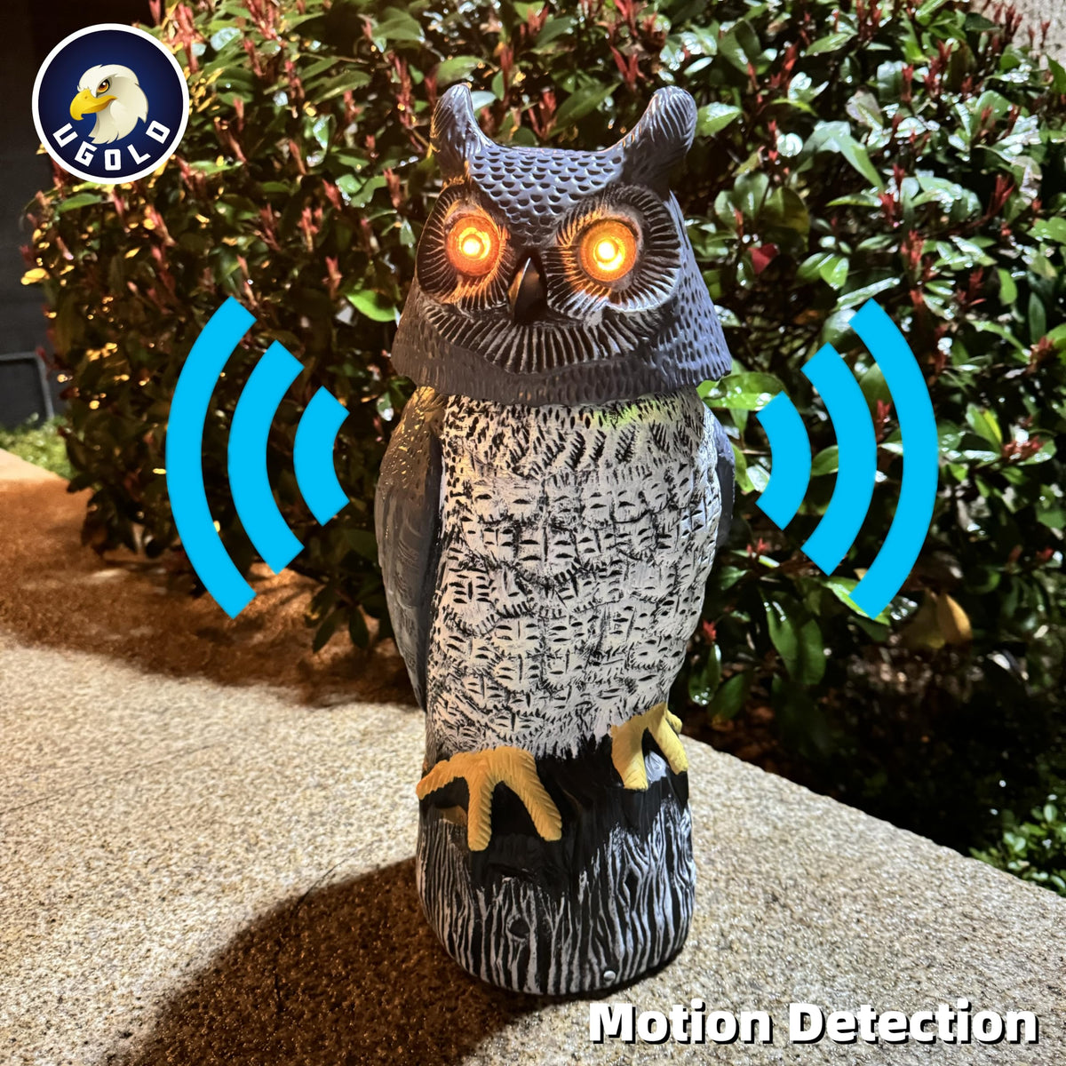 Ugold solar owl silent mode lets you mute sounds anytime