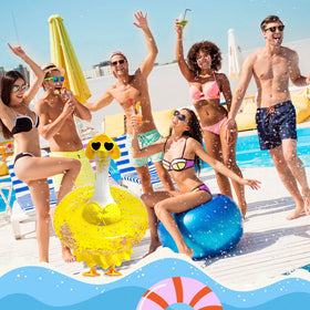 UGRASEA outdoor decor ready for poolside parties and yard gatherings