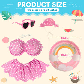 UGRASEA Porch Goose Outfit sequin swim ring for colorful flair