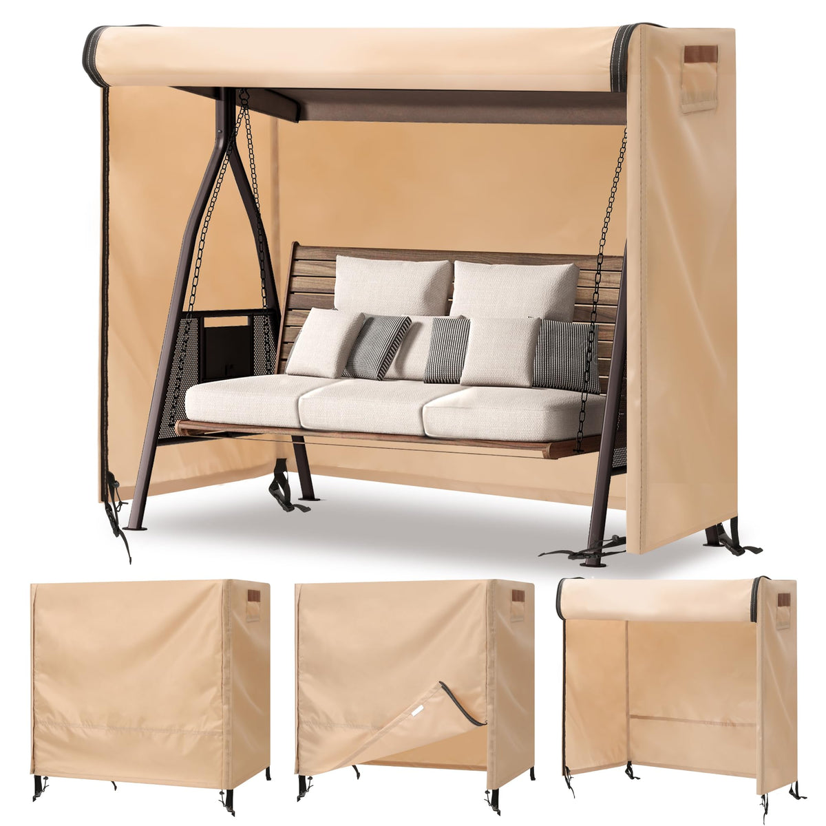 uHousDeco breathable-design cover keeps the seat dry during humid days