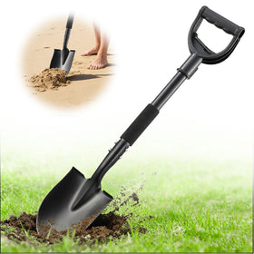 UIABOPZ garden shovel 31in with D-handle for easy planting and digging tasks.