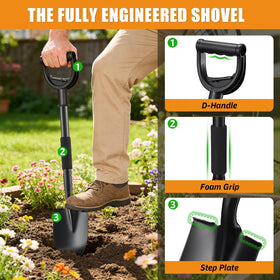 UIABOPZ step plate enables deeper digs with foot pressure.