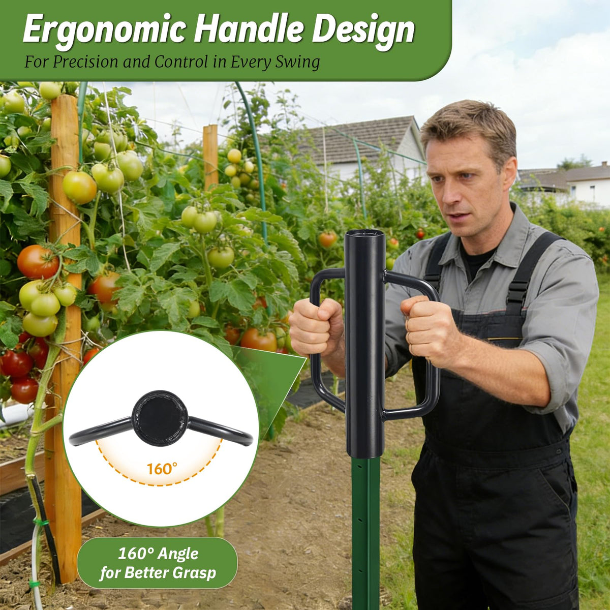 UIABOPZ 2.7 inch inner diameter accommodates T posts and common fence posts