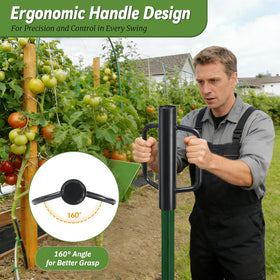 UIABOPZ 2.7 inch inner diameter accommodates T posts and common fence posts