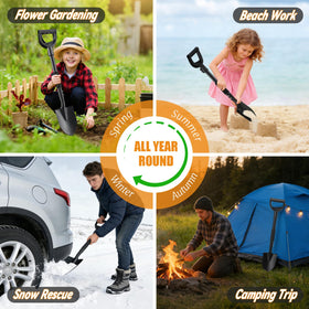 UIABOPZ winter snow tool handy for emergency digging situations.