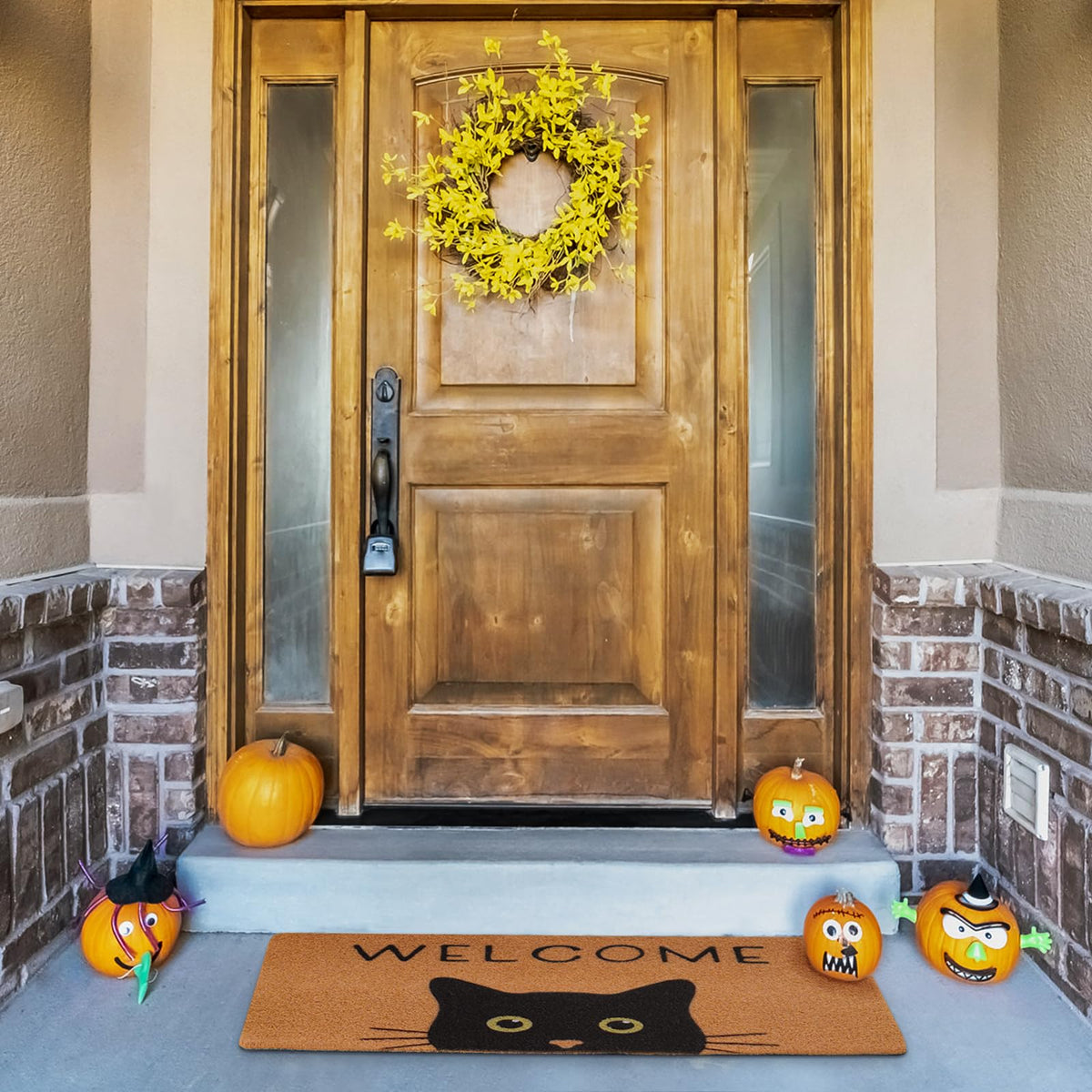 Ideal for stairs or patios, keeps dirt from entering the home.