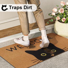Weather-resistant exterior ready for UINI cat mat at your doorstep.