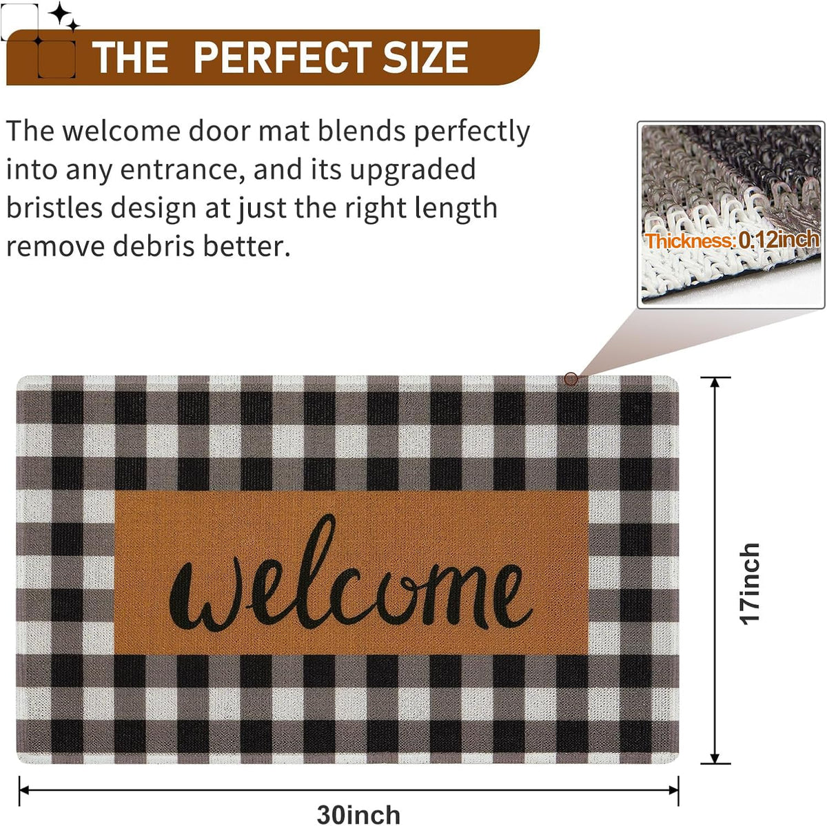 UINI durable PVC material stands up to weather and heavy foot traffic