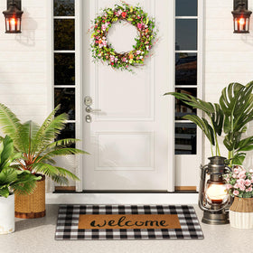 UINI works well at front door and porch with easy cleaning