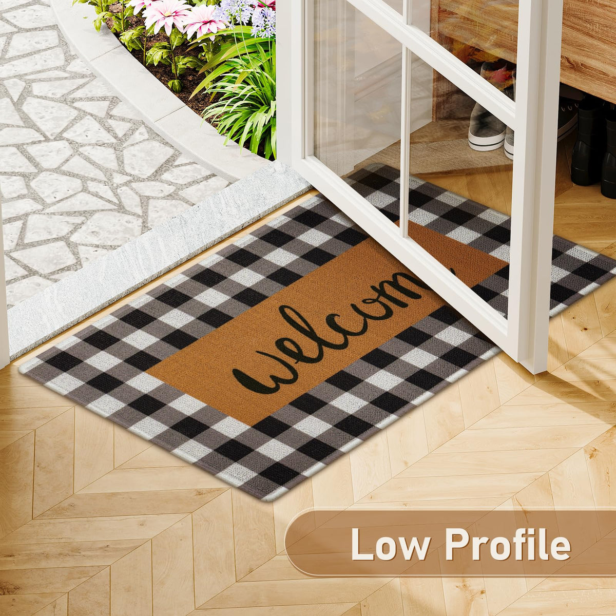 UINI outdoor indoor versatility for front door, stairs, patio or kitchen