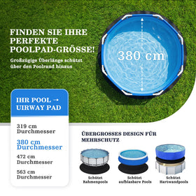UIRWAY 300GSM geotextile pad provides superior puncture protection