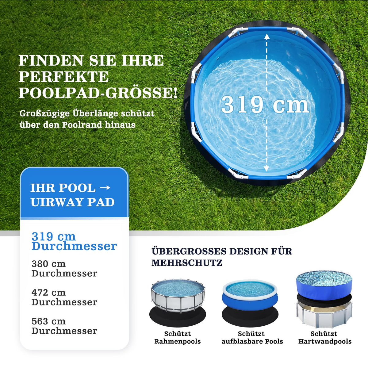 UIRWAY 300gsm heat-pressed pad shows strong puncture resistance