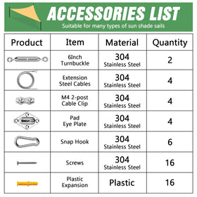 UIRWAY 304 stainless wire rope resists corrosion in outdoor spaces