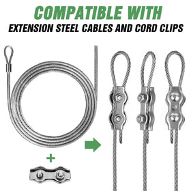 UIRWAY corrosion-resistant kit for balconies patios and courtyards