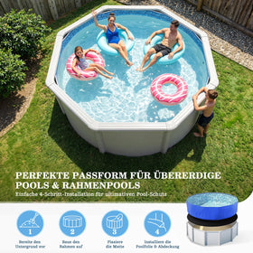 UIRWAY stable base underlayment preserves liner integrity under pool weight