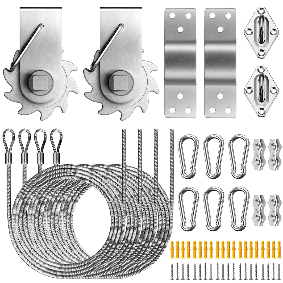 UIRWAY wall-mount brackets for secure shade sail installation