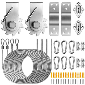UIRWAY wall-mount brackets for secure shade sail installation