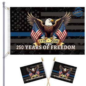 Uixitoil 3x5 flag with double-sided print for outdoor visibility