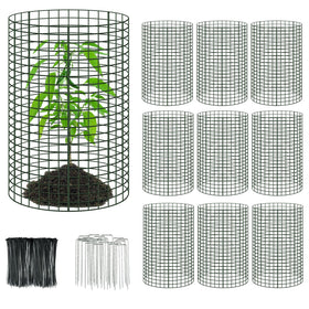 UJG 10-pack 24x12 plant protector panel shields plants while allowing growth