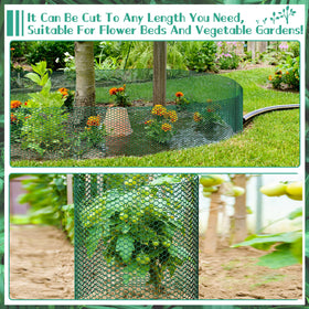 UJG durable vinyl-coated wire resists rust for long garden life