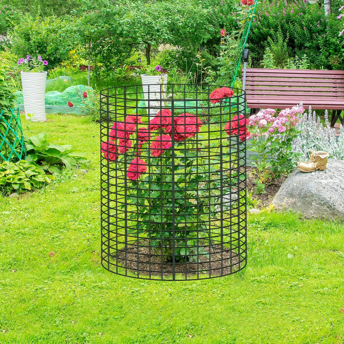 UJG easy-installation setup demonstrates fast assembly for busy gardeners.