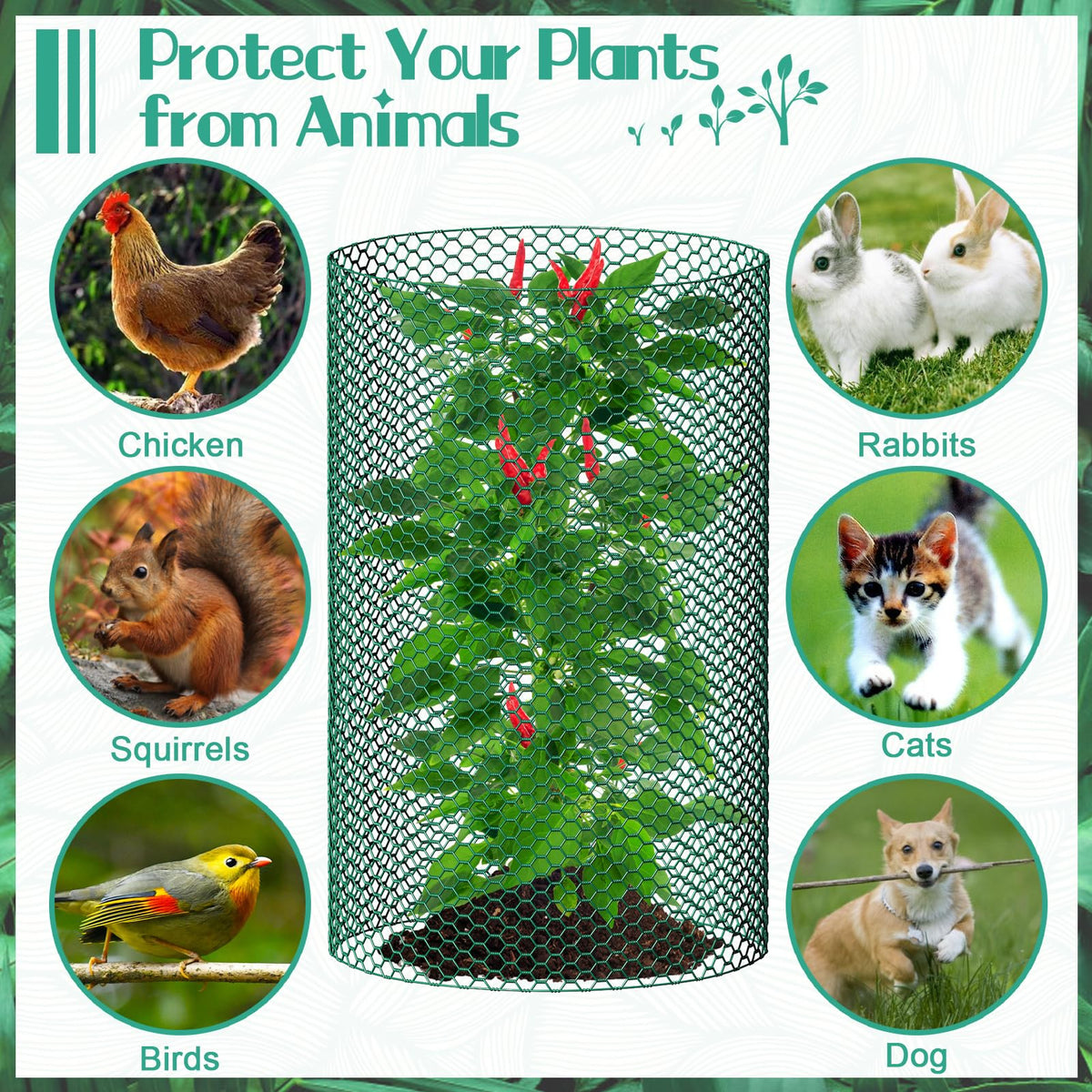 UJG nylon ties bundle for secure and durable cage assembly.