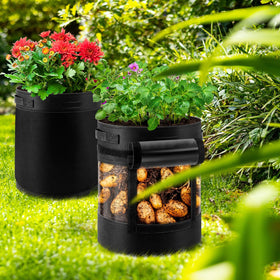 UJG grow bags suitable for potatoes, strawberries, tomatoes, and more.
