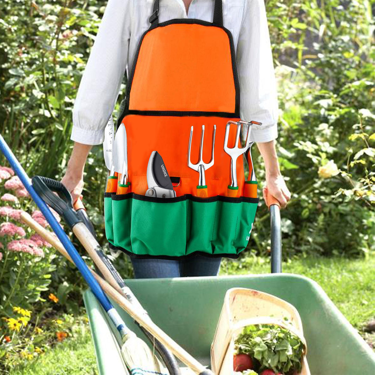 Ukoke stainless steel snips designed for precise shaping of flowers and tiny plants.