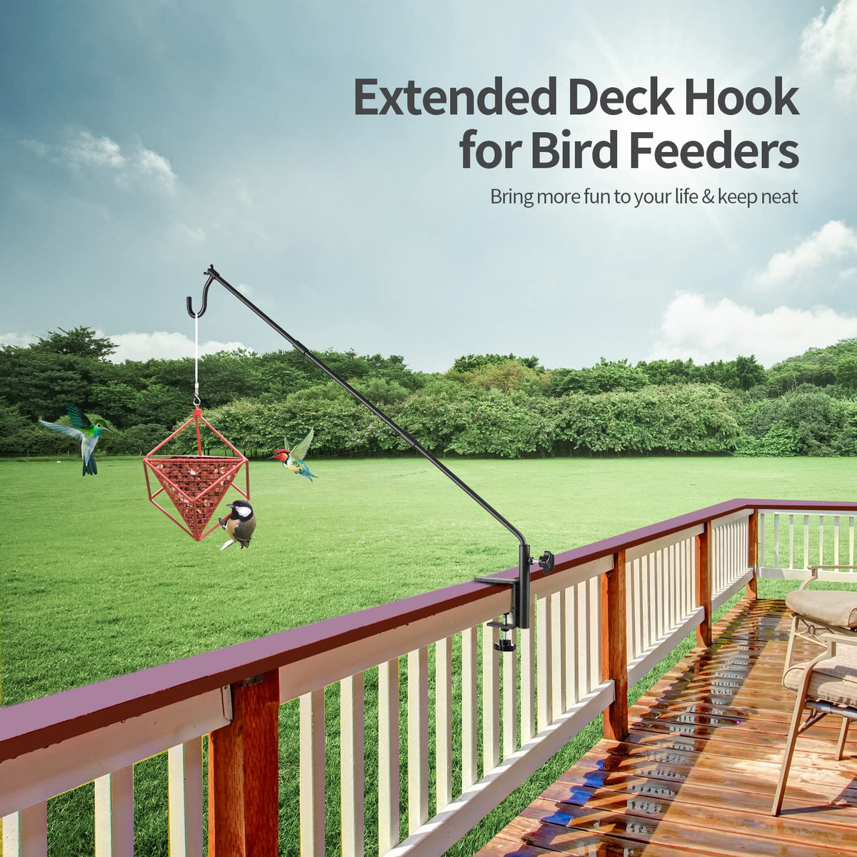ULIOK 360-degree arm enables precise feeder positioning