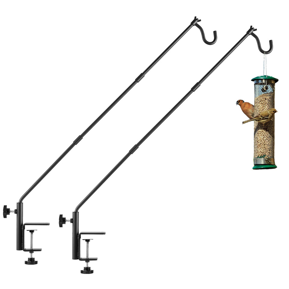 ULIOK deck hook extended to 31 inches for flexible feeder placement
