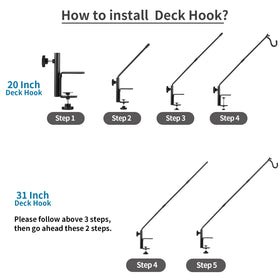 ULIOK versatile outdoor hook accommodates feeders, plants, and lanterns