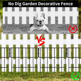 ULIOK fence ground insertion angle eases setup without digging