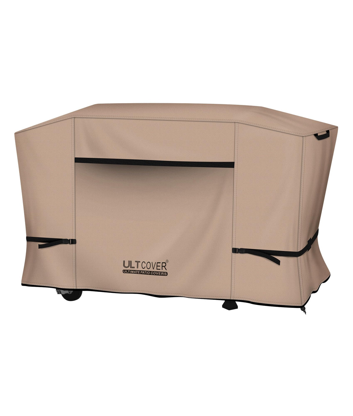 ULTCOVER 600D griddle cover over hooded setup protects from rain and sun