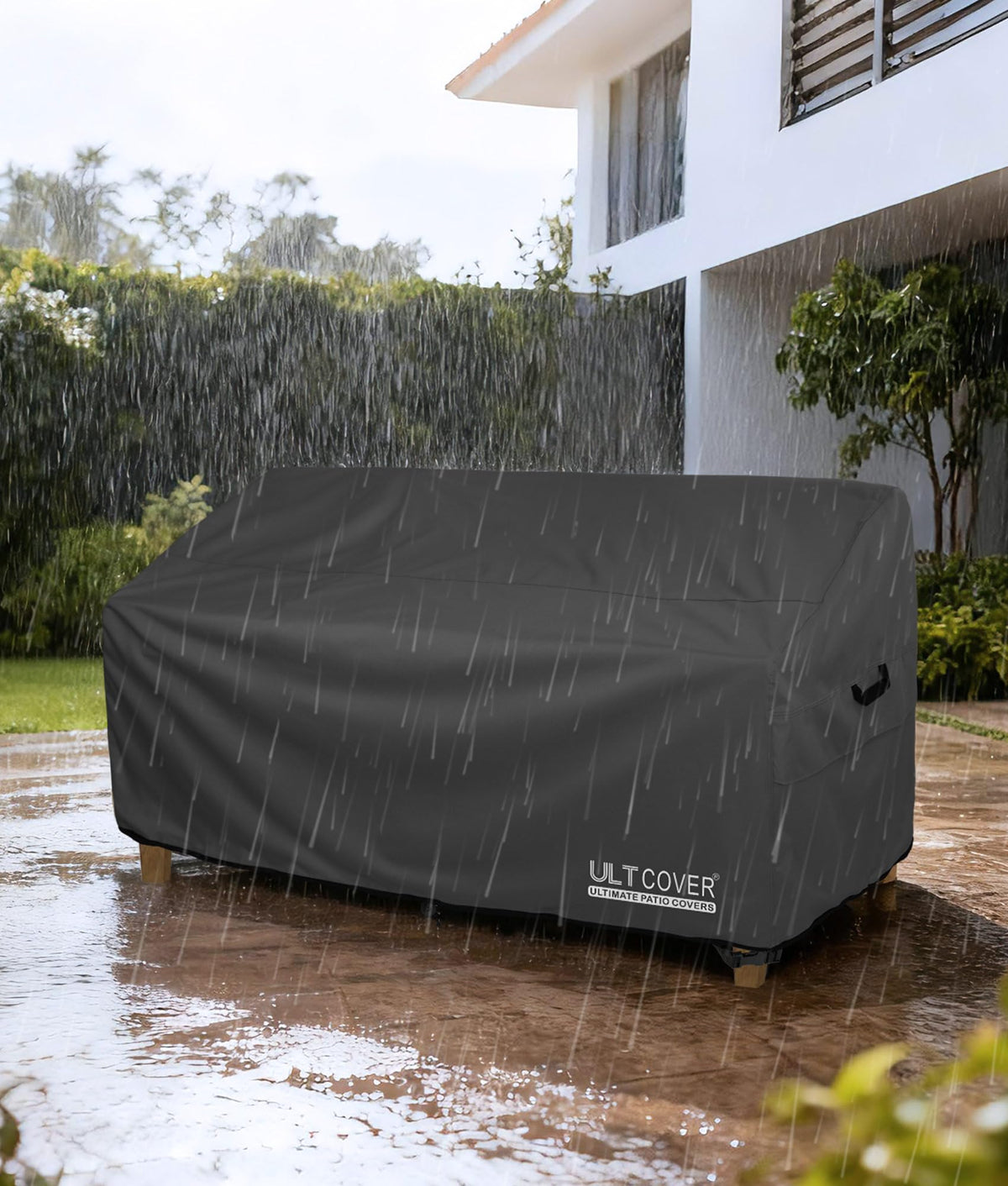 ULTCOVER 600D polyester waterproof backing suitable for year-round use