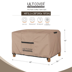 ULTCOVER air-vent side view: vented design prevents moisture buildup.