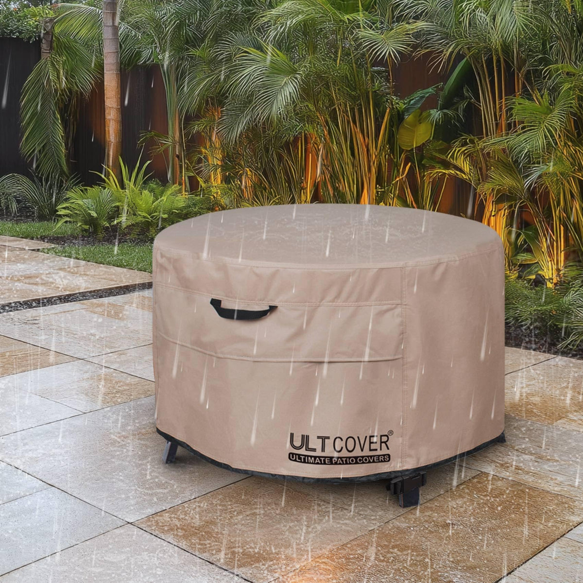 ULTCOVER durable 600D polyester fabric detail.