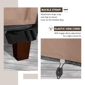 ULTCOVER two-side vents promote airflow and prevent moisture build-up.