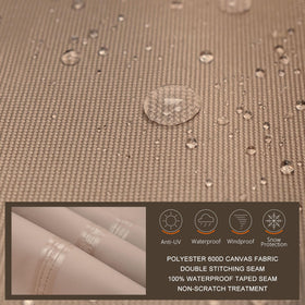 ULTCOVER full-coverage design shields furniture from sun fading and debris.