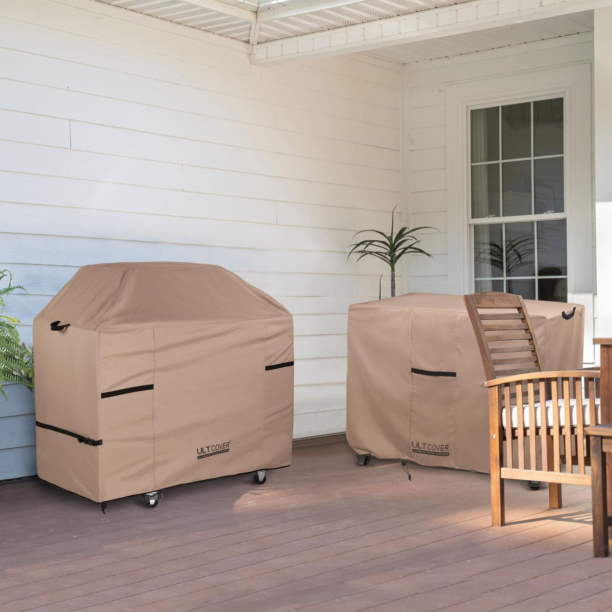 ULTCOVER full-coverage design shields grill from sun exposure