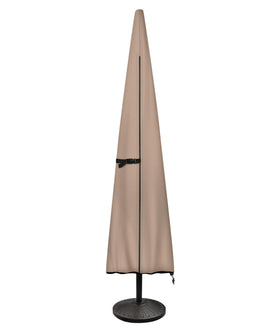 ULTCOVER patio parasol cover 600D waterproof protects against rain and dust.