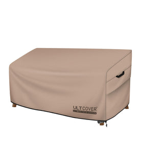 ULTCOVER patio sofa cover fits 60W x 35D x 35H inches, protecting a loveseat.