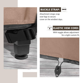 ULTCOVER side ventilation system promotes airflow to prevent moisture buildup.