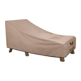 ULTCOVER waterproof chaise lounge cover on a 68L x 30W x 30H chair for outdoor protection