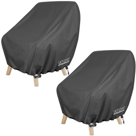 ULTCOVER waterproof patio chair cover 2-pack protecting outdoor chairs from rain