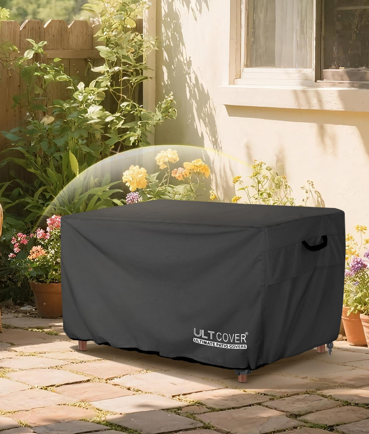 ULTCOVER durable-outdoor-cover supports long-term protection for your fire pit.